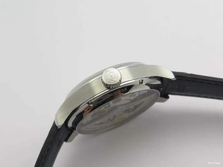 MIROTIME 0328 Portuguese Real PR Real Annual Calendar IW5035 YLF 1:1 Best Edition Black Dial On Leather Strap A Soft 7240